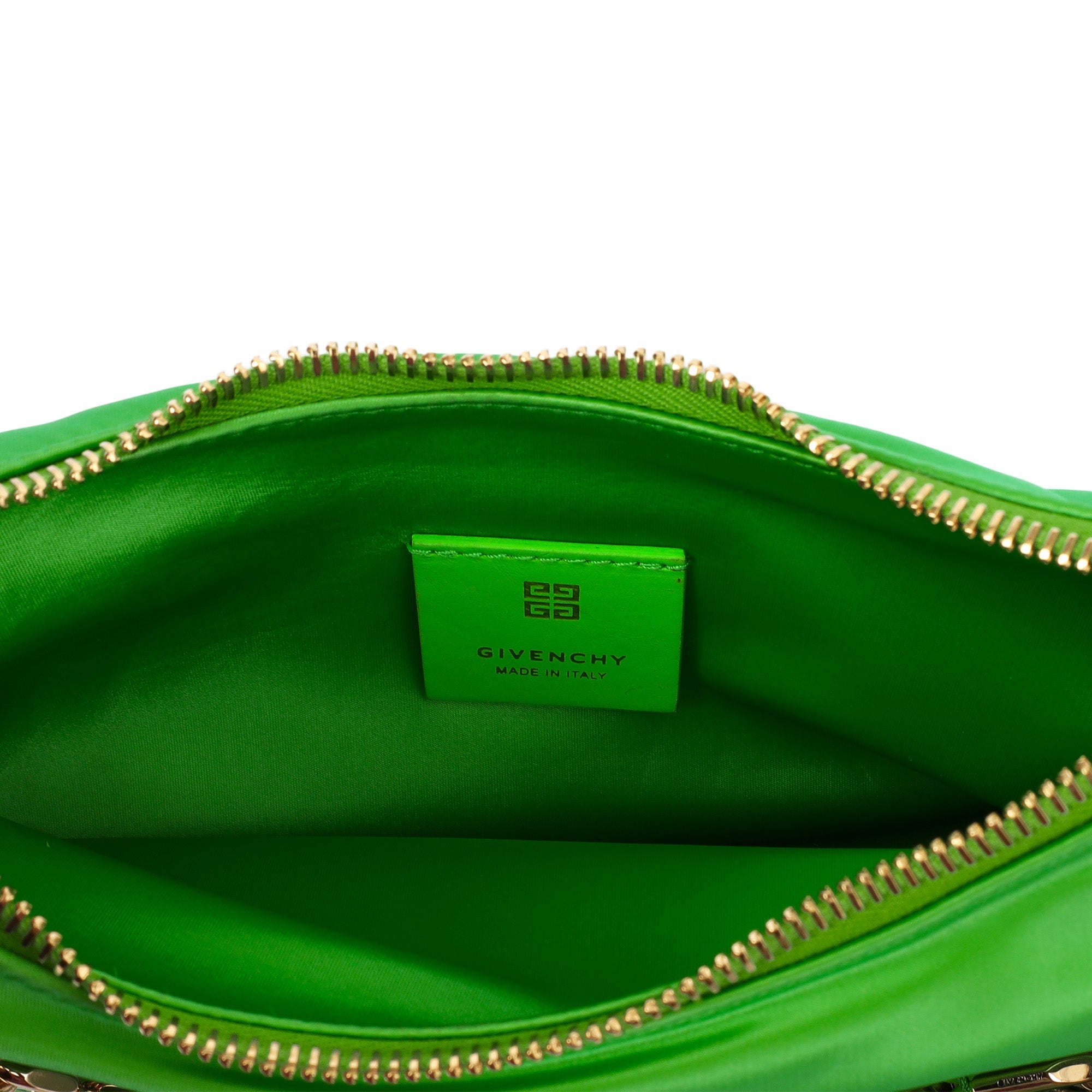 Givenchy Shoulder Bag Voyou - Mini in Green, Fabric