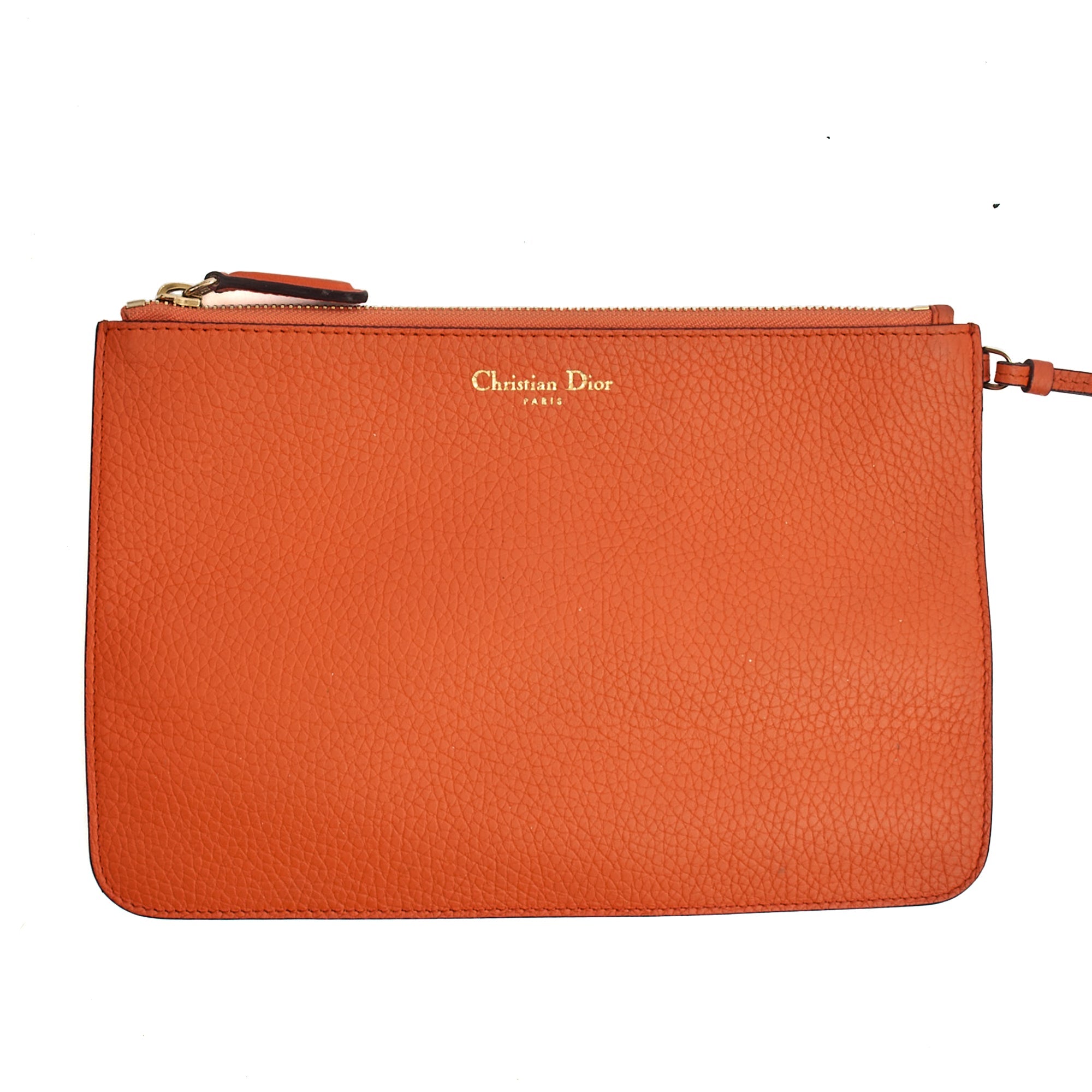 Christian Dior Diorissimo tote in Orange, Leather