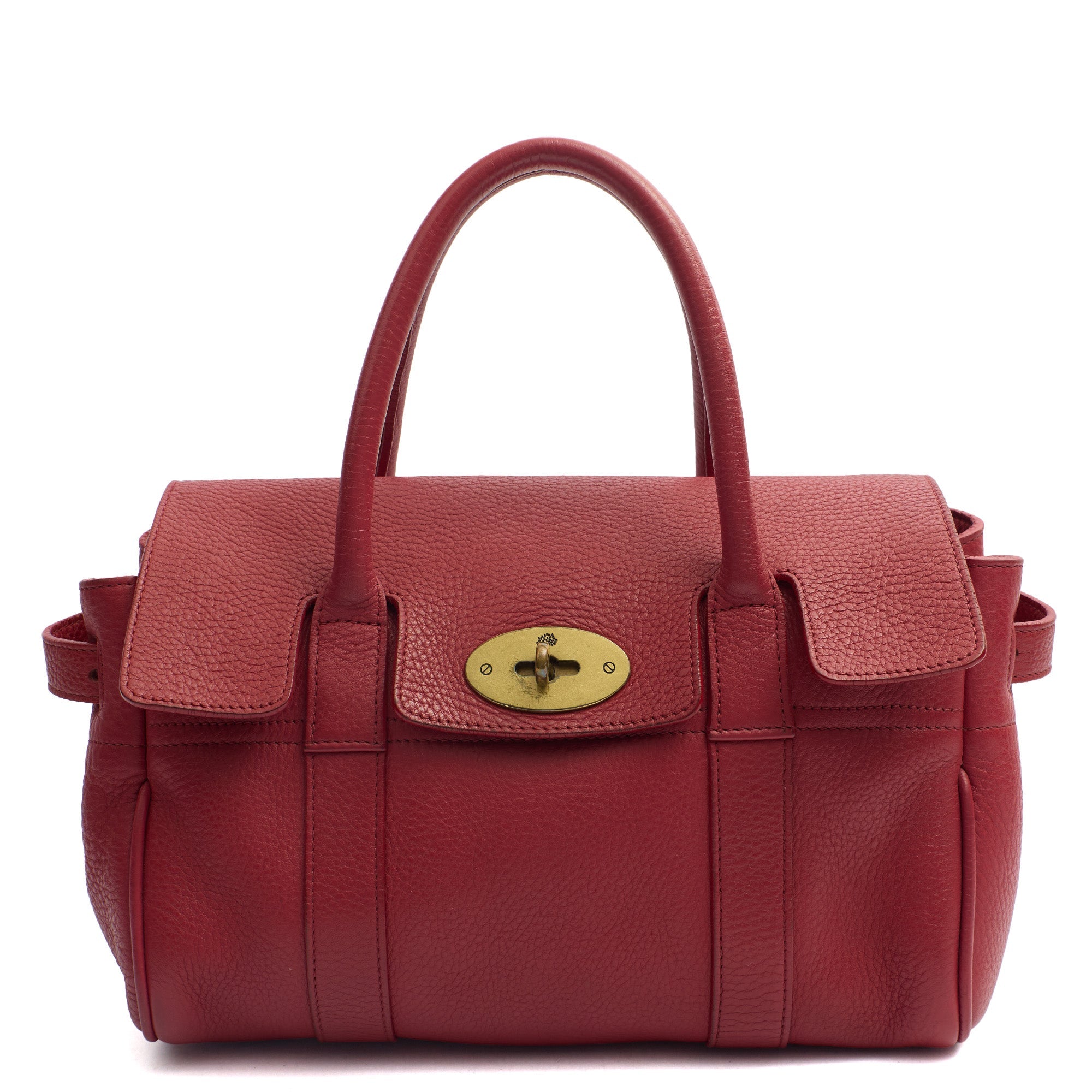 Mulberry Tote Ledbury in Red, Leather