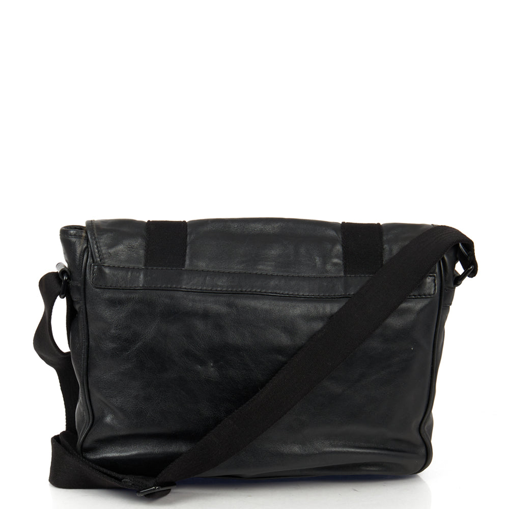 Burberry Satchel in Black, Leather