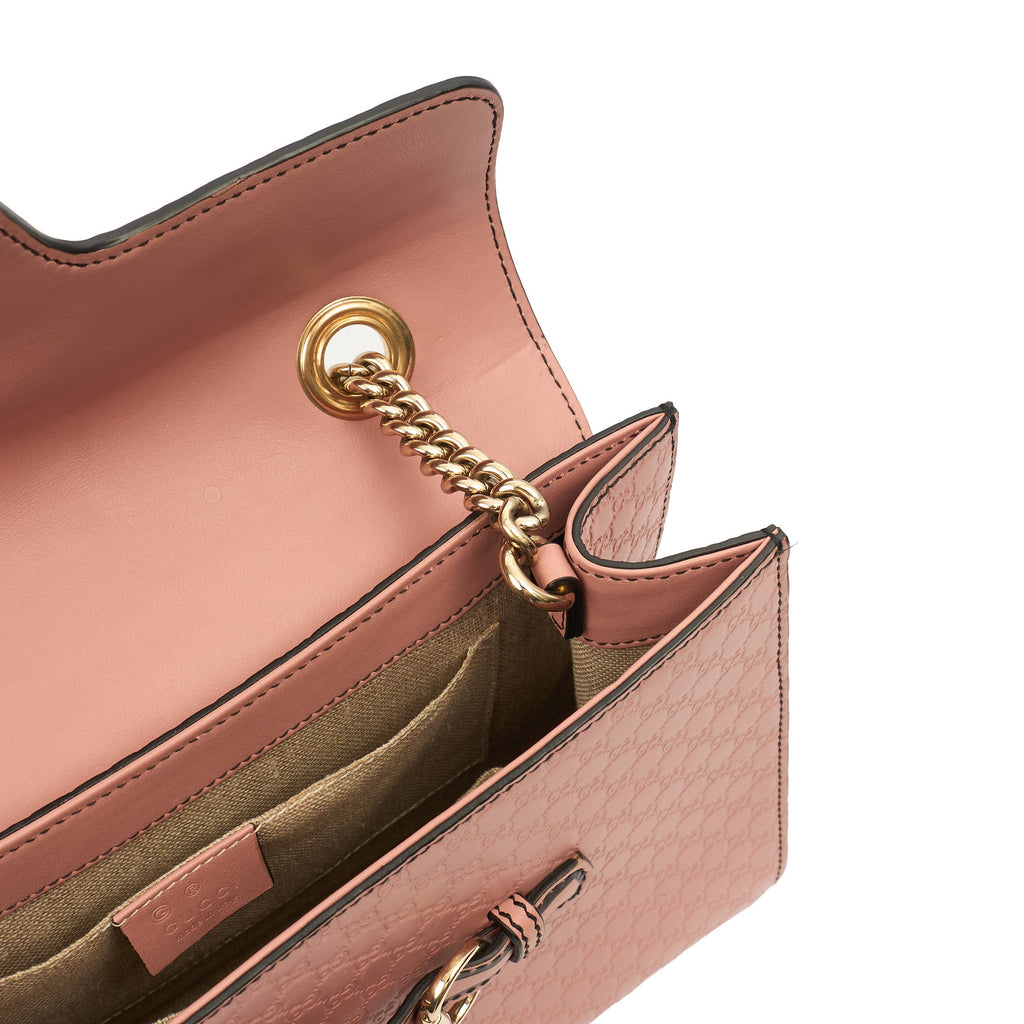 Gucci Shoulder Bag Emily Chain Shoulder Bag - Small in Pink, Leather