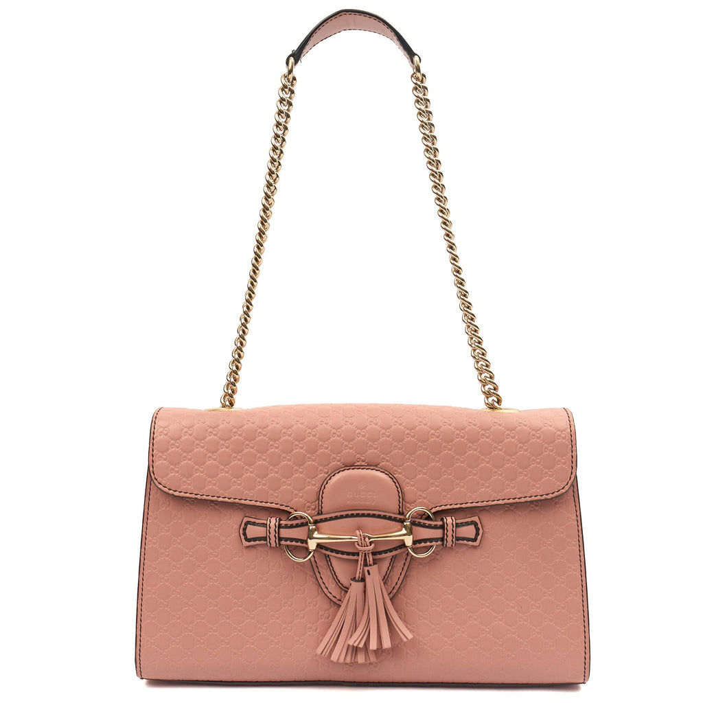 Gucci Shoulder Bag Emily Chain Shoulder Bag - Small in Pink, Leather