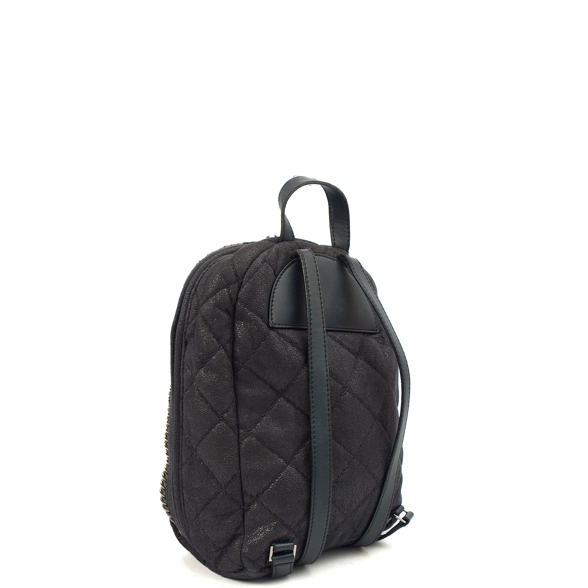 Stella McCartney Backpack Falabella Go Backpack in Black, Vegan Leather