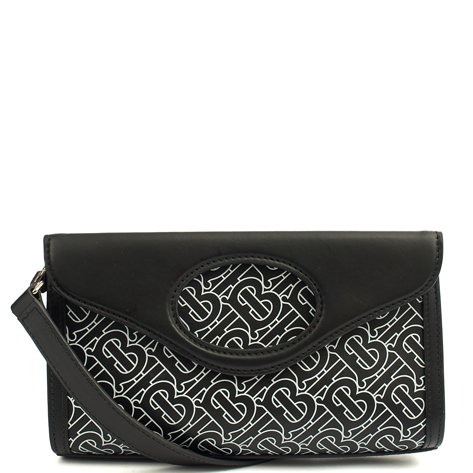 Burberry Cross Body Crossbody in Black, Leather