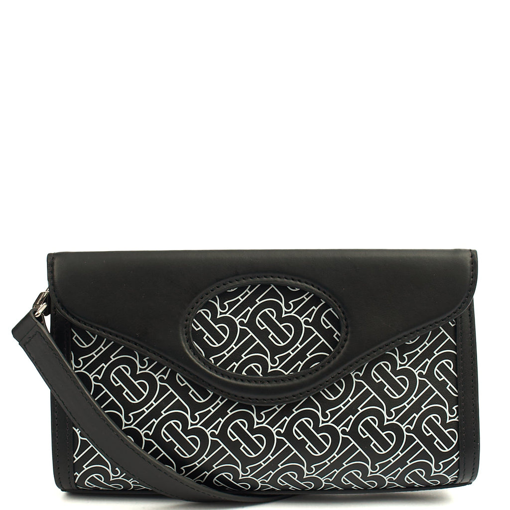 Burberry Cross Body Crossbody in Black, Leather