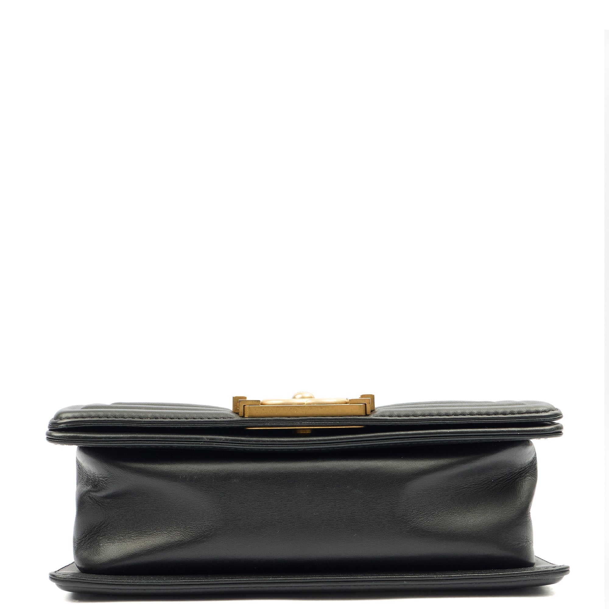 Chanel Mini Bag Boy - Mini in Metallic, Leather
