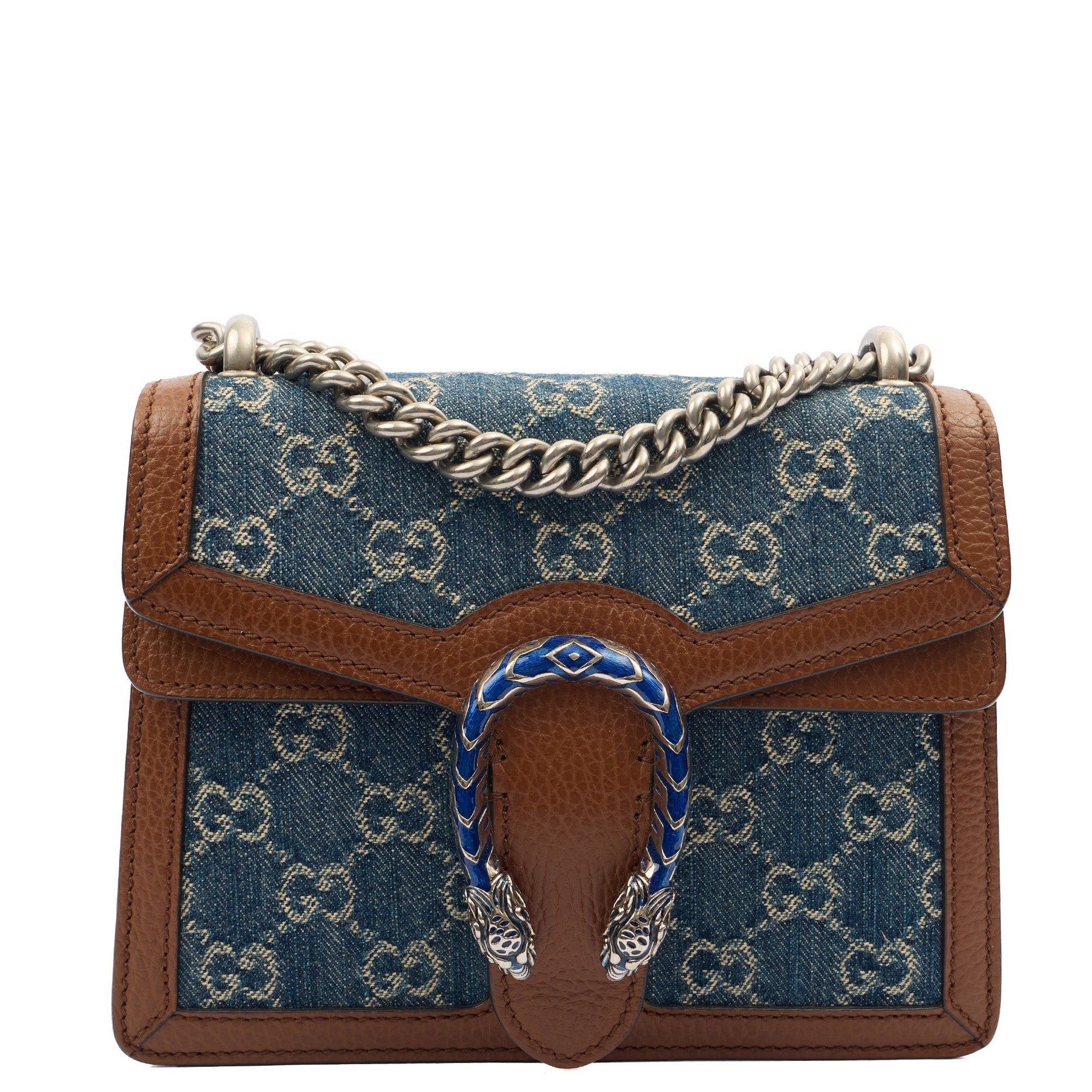 Gucci Cross Body Dionysus - Mini in Brown, Fabric