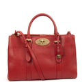 Mulberry Tote Bayswater Double Zip Tote - Small in Scarlett, Leather