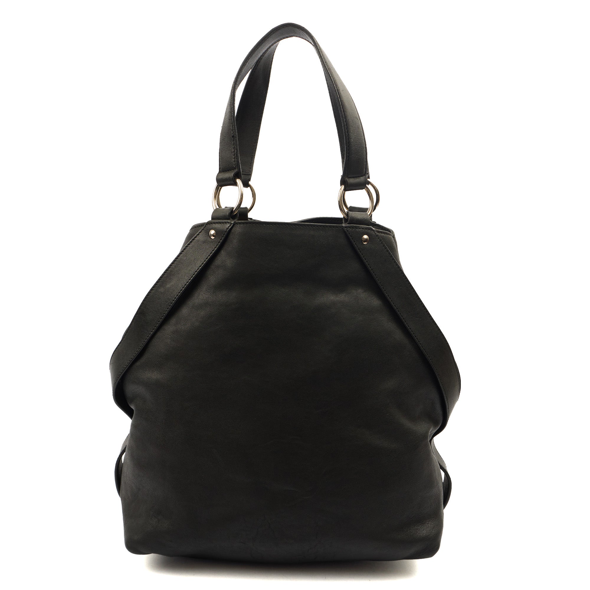 Saint Laurent Tote Tote in Black, Calfskin Leather