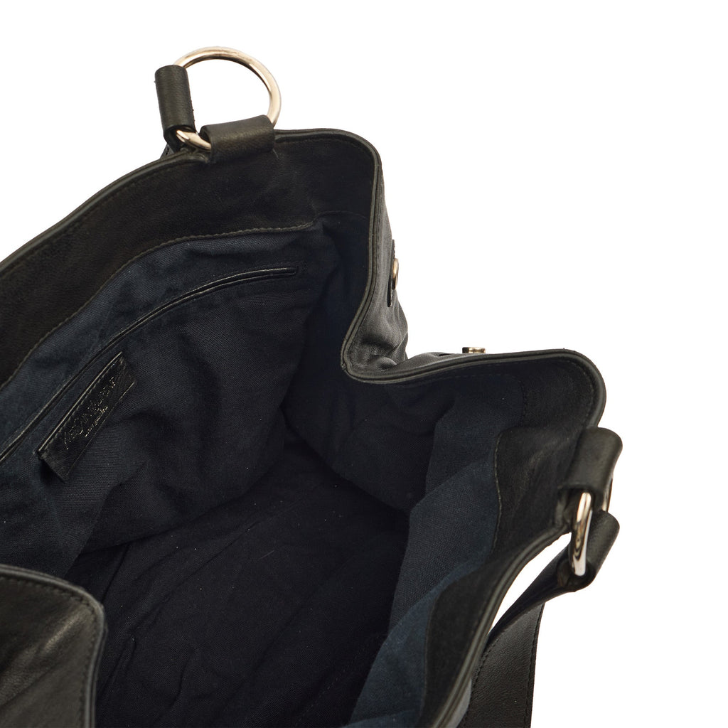Saint Laurent Tote Tote in Black, Calfskin Leather