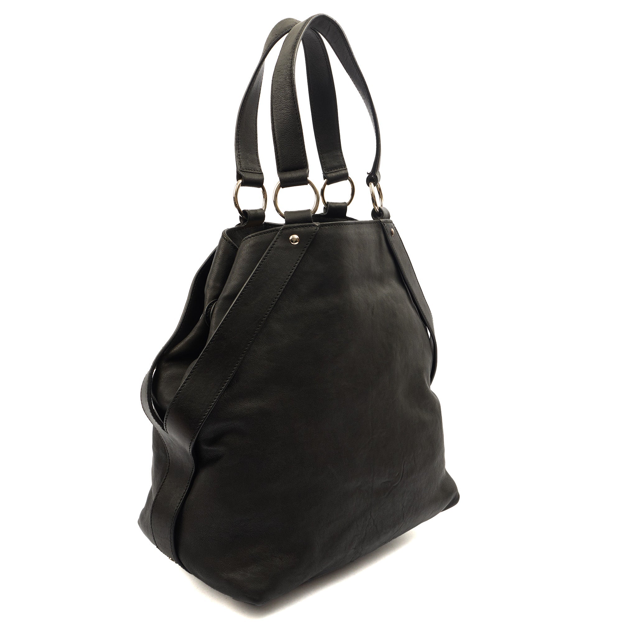 Saint Laurent Tote Tote in Black, Calfskin Leather