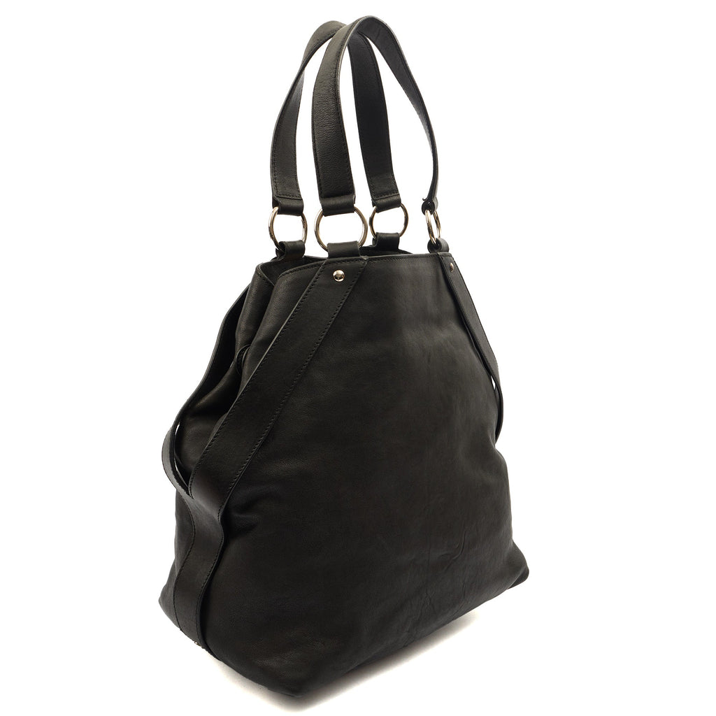 Saint Laurent Tote Tote in Black, Calfskin Leather