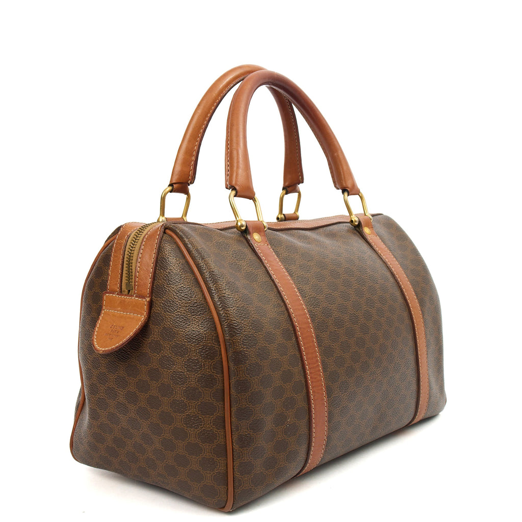 Celine Tote Boston in Brown, Leather