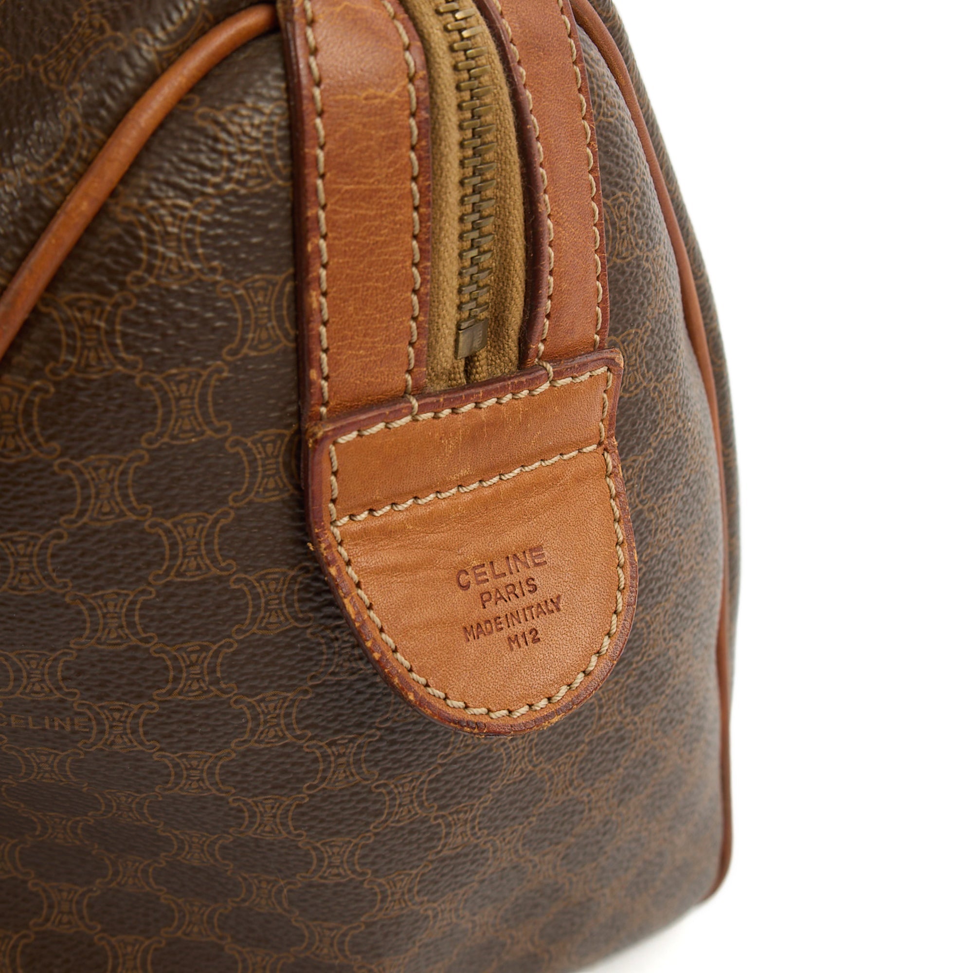 Celine Tote Boston in Brown, Leather