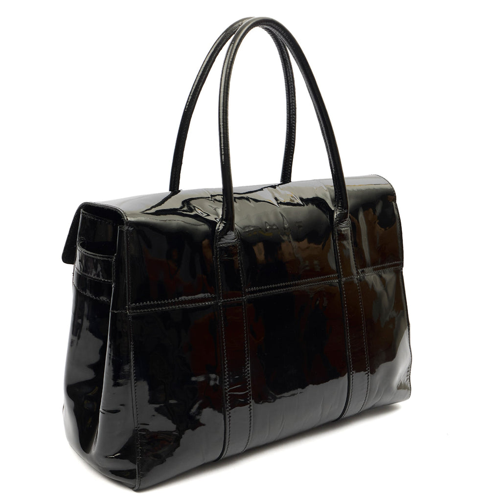 Mulberry Tote Bayswater Heritage in Black, Leather
