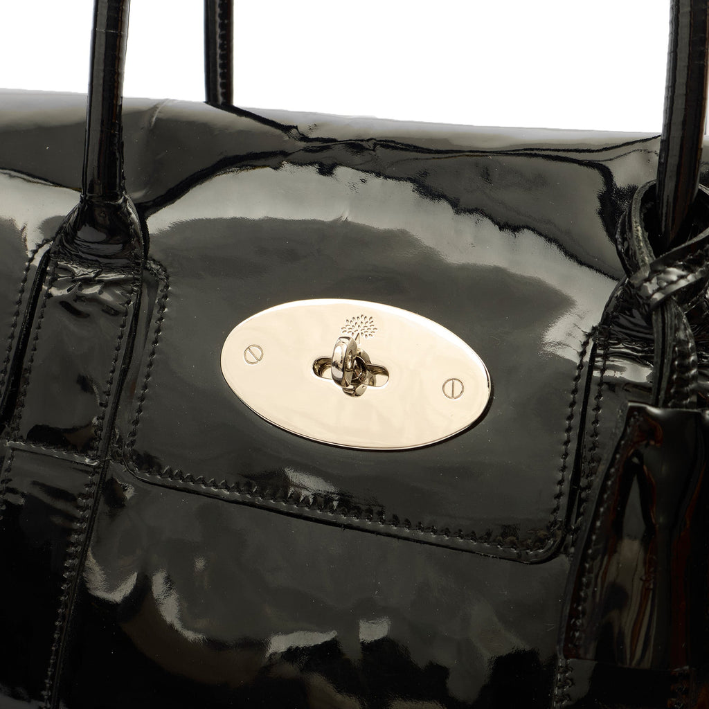 Mulberry Tote Bayswater Heritage in Black, Leather