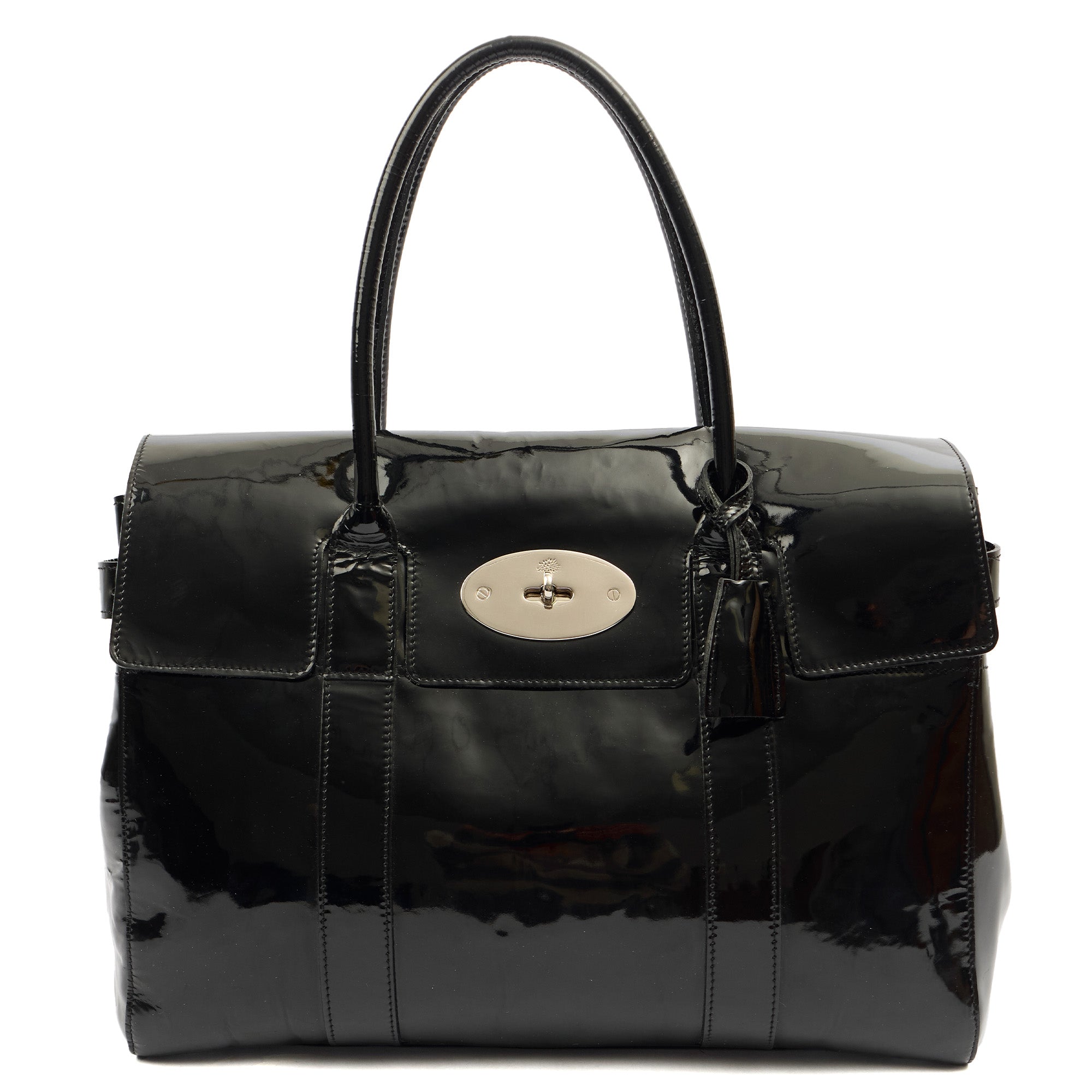 Mulberry Tote Bayswater Heritage in Black, Leather
