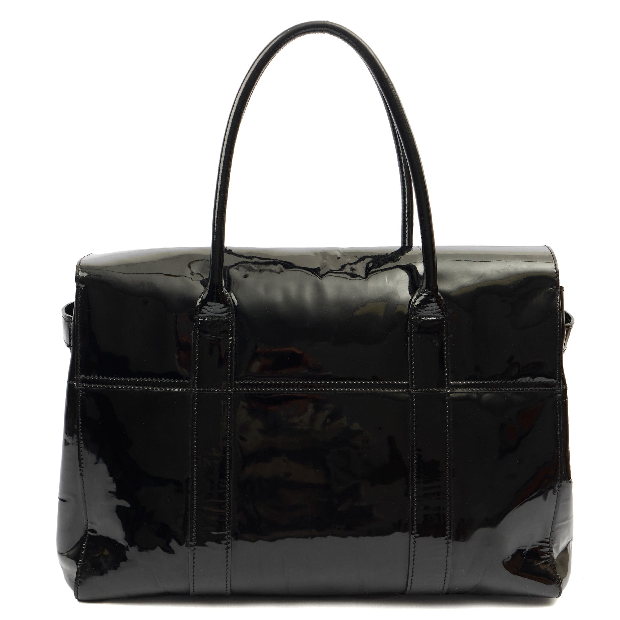 Mulberry Tote Bayswater Heritage in Black, Leather