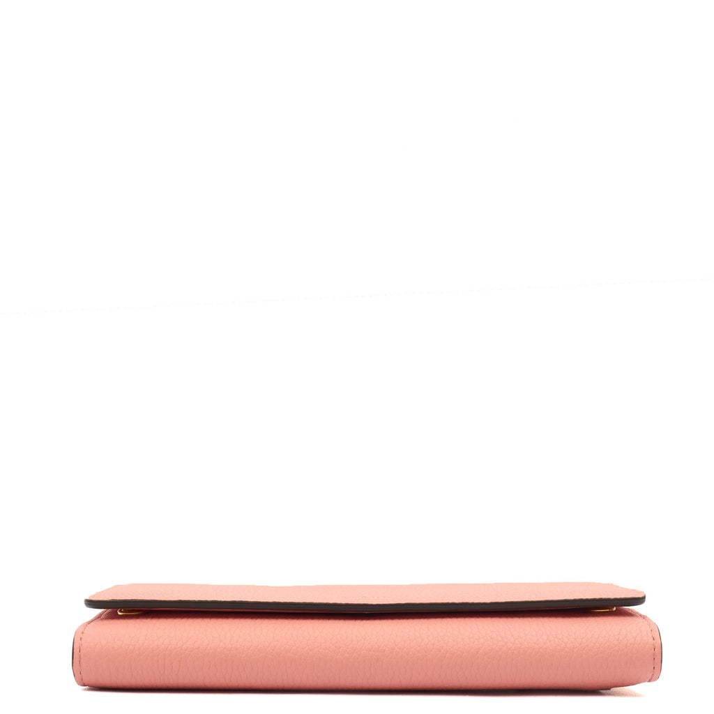 Mulberry Purse Continental Wallet  in Sorbet Pink, Leather