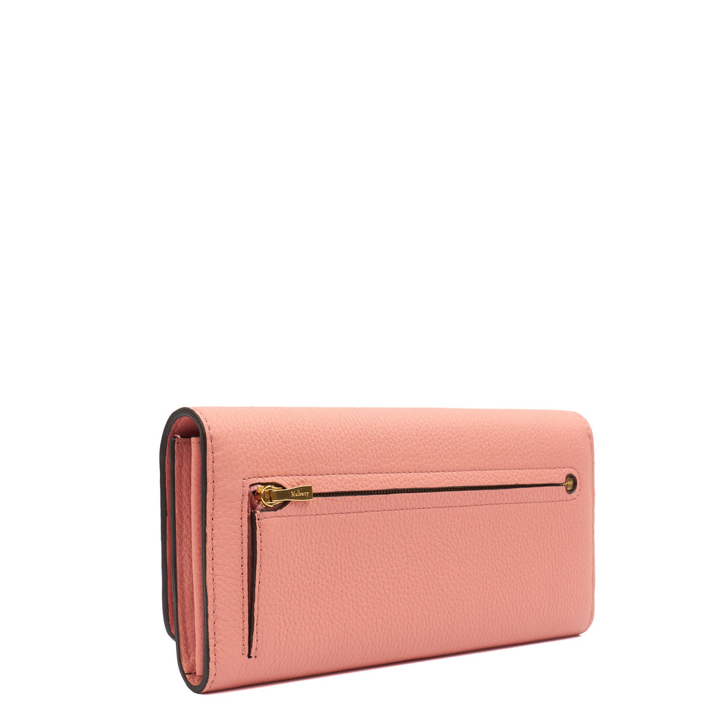 Mulberry Purse Continental Wallet  in Sorbet Pink, Leather