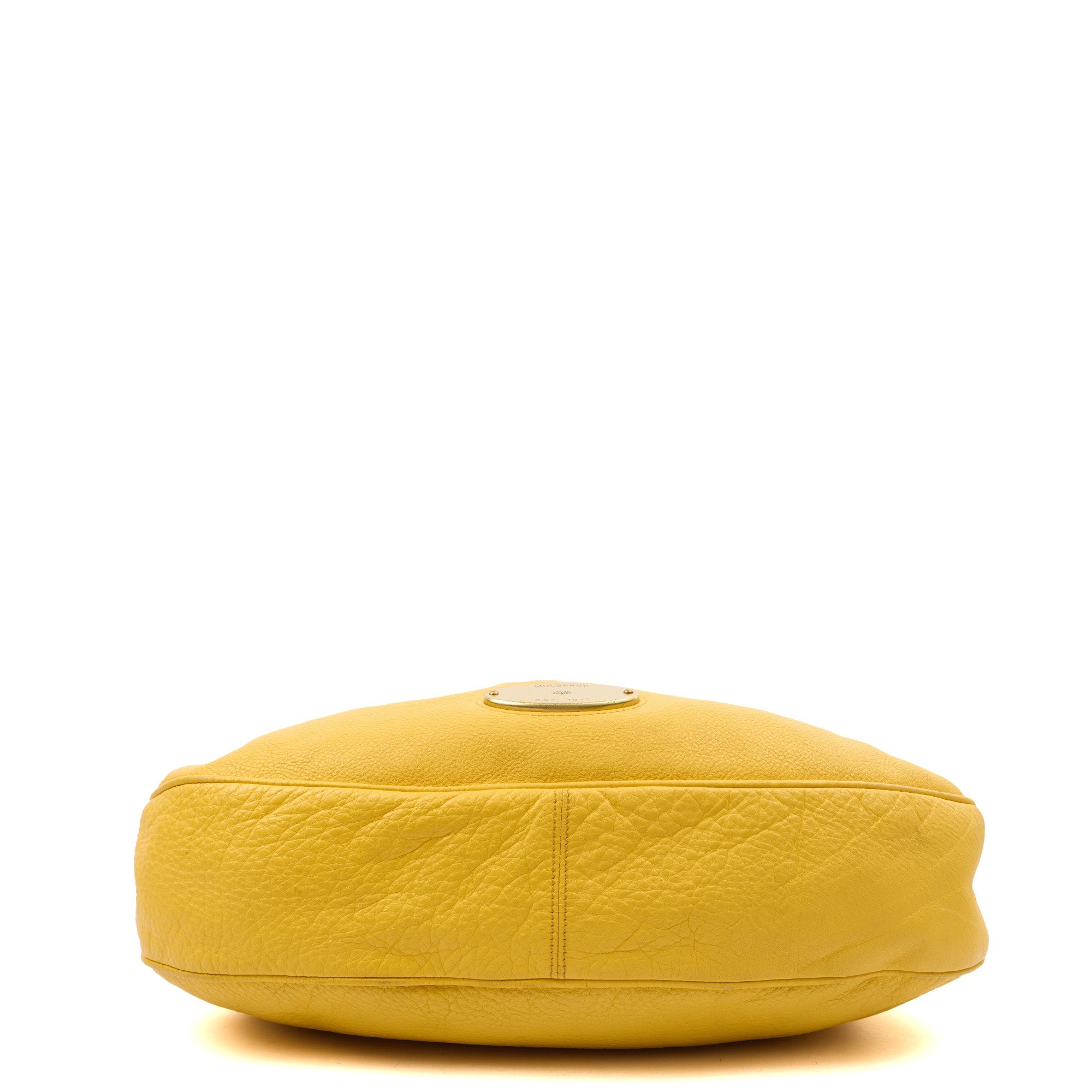 Mulberry Shoulder Bag Mitzy Tote in Yellow, Leather