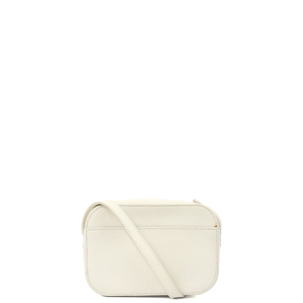 Balenciaga Cross Body Ville XS Camera Bag in White, Veau (Calfskin)