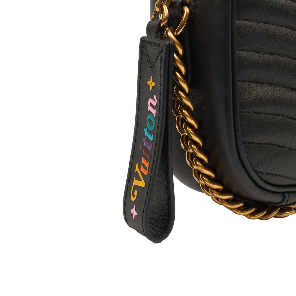 Louis Vuitton Cross Body New Wave PM Chain Bag  in Black, Leather