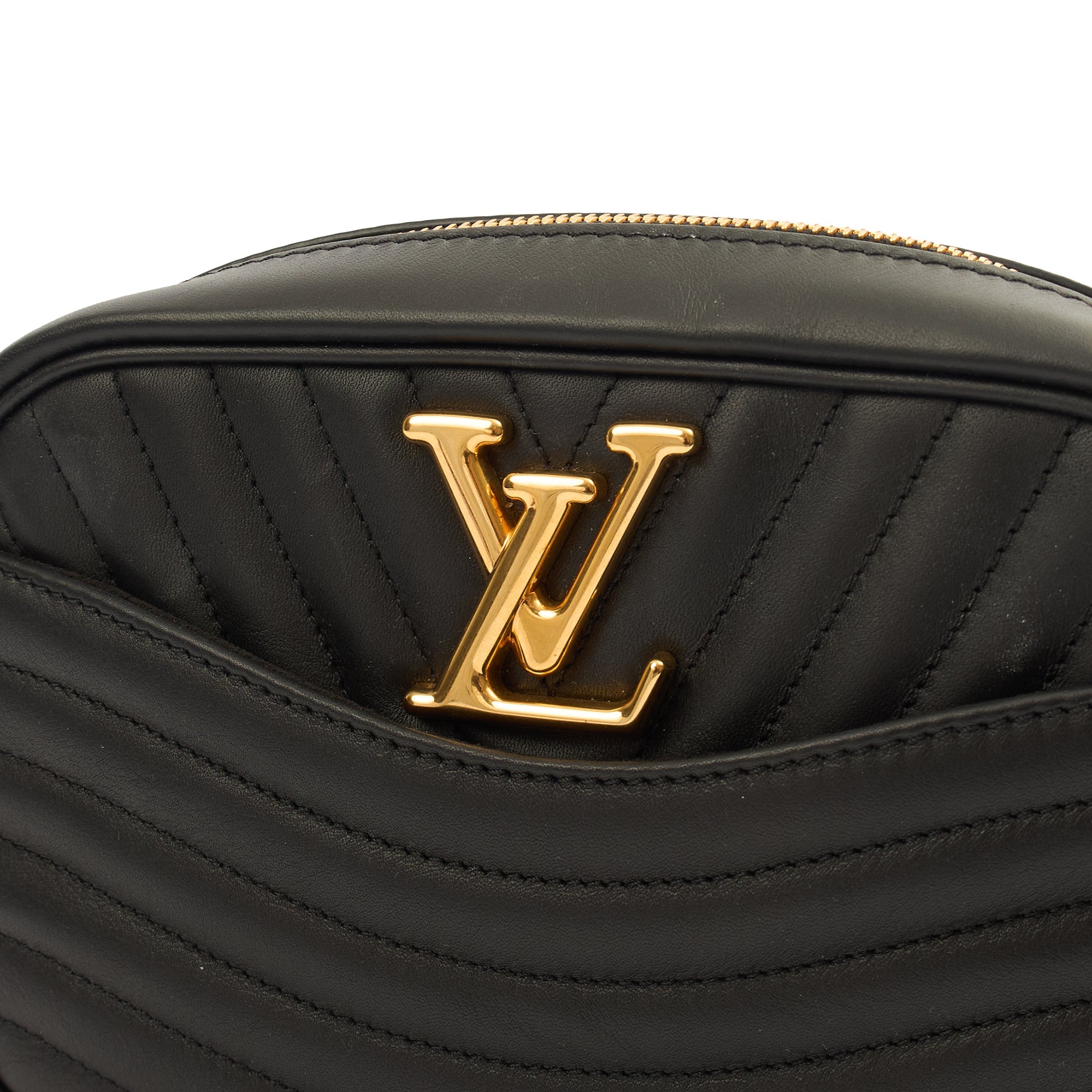 Louis Vuitton Cross Body New Wave PM Chain Bag  in Black, Leather
