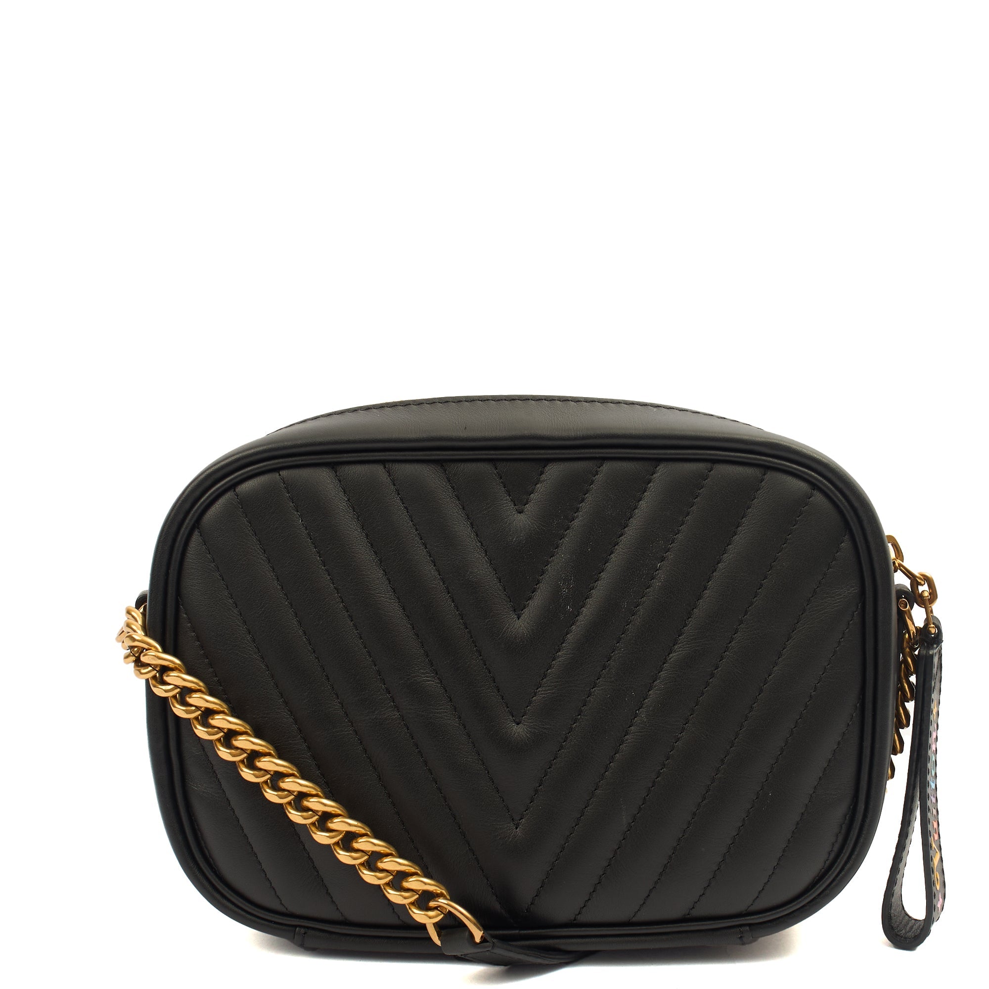 Louis Vuitton Cross Body New Wave PM Chain Bag  in Black, Leather
