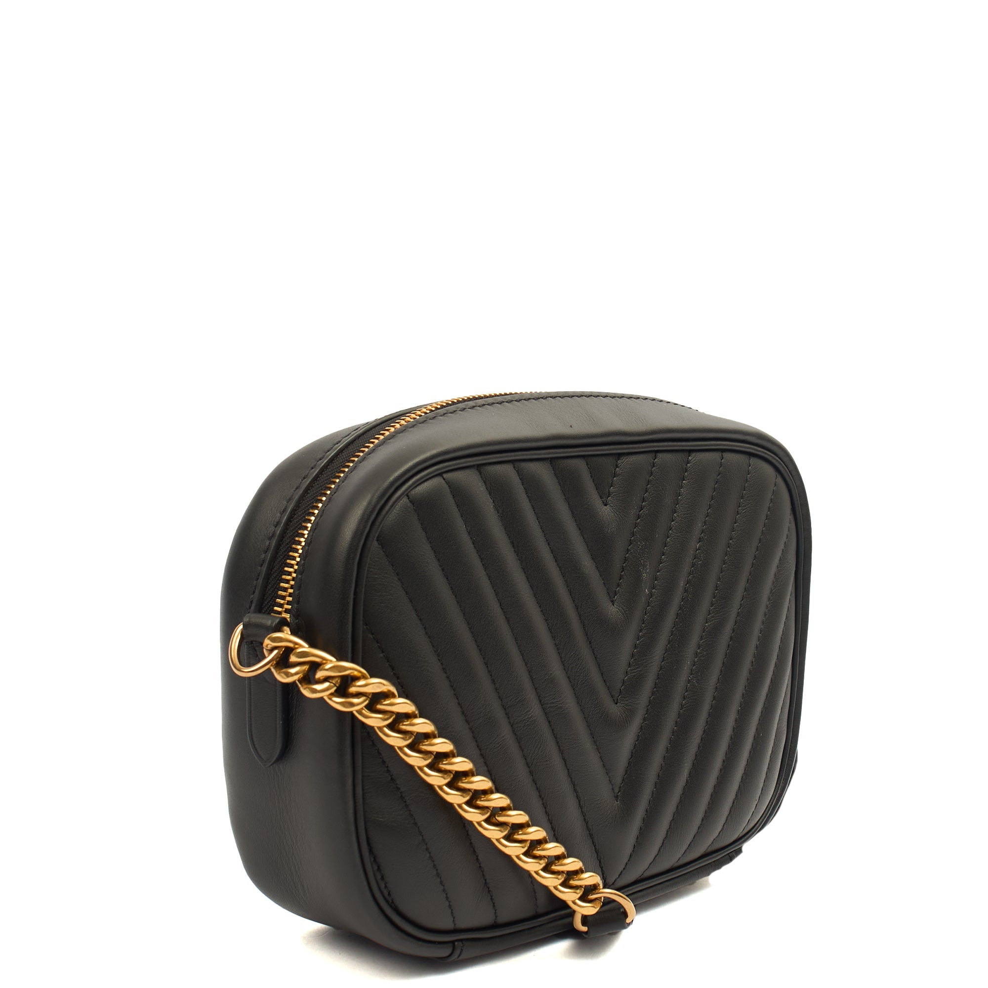 Louis Vuitton Cross Body New Wave PM Chain Bag  in Black, Leather