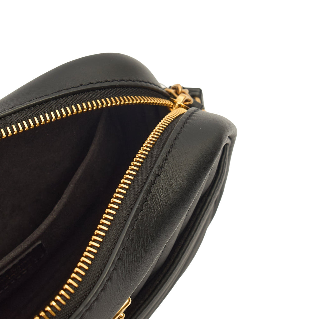 Louis Vuitton Cross Body New Wave PM Chain Bag  in Black, Leather