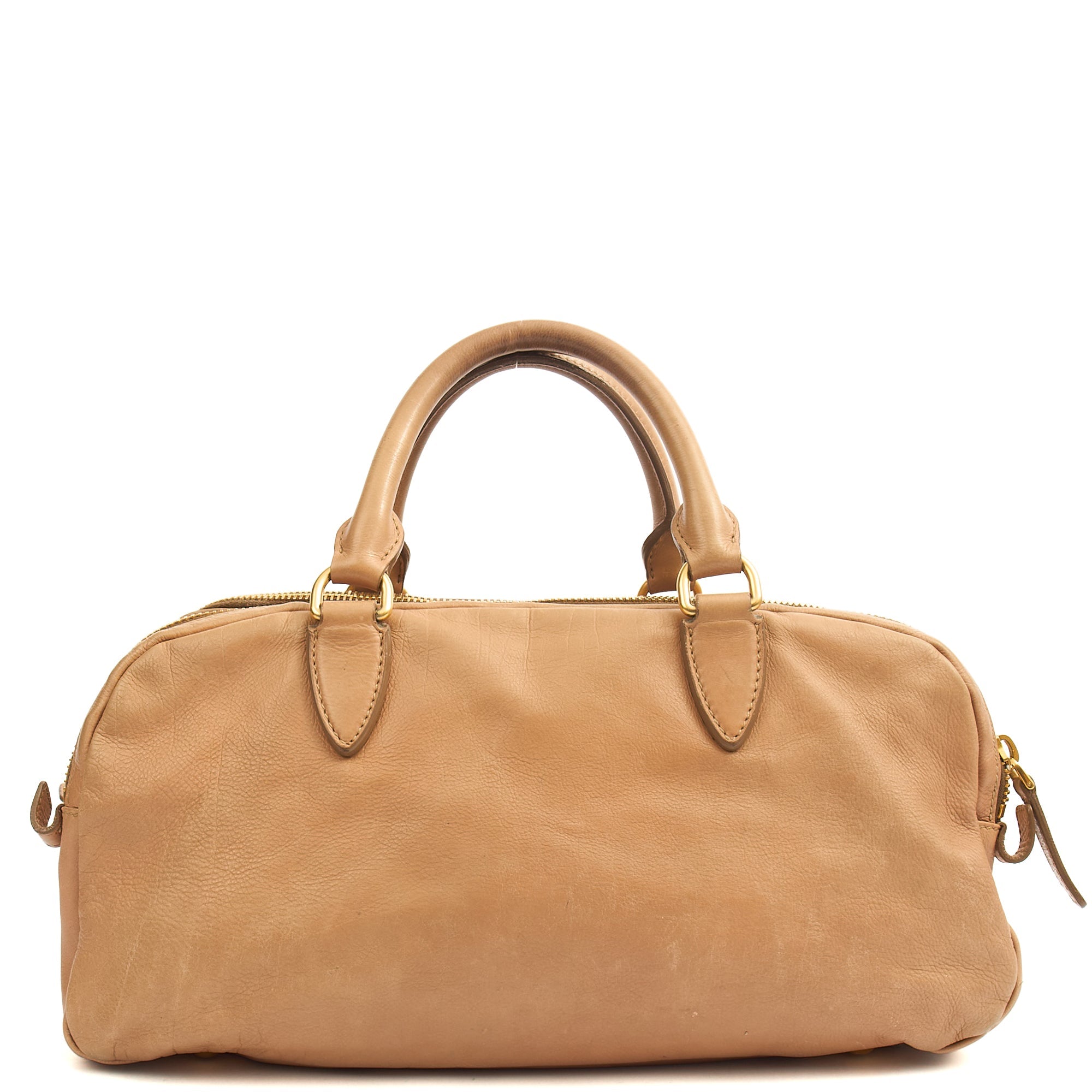 Miu Miu Tote in Neutral, Leather