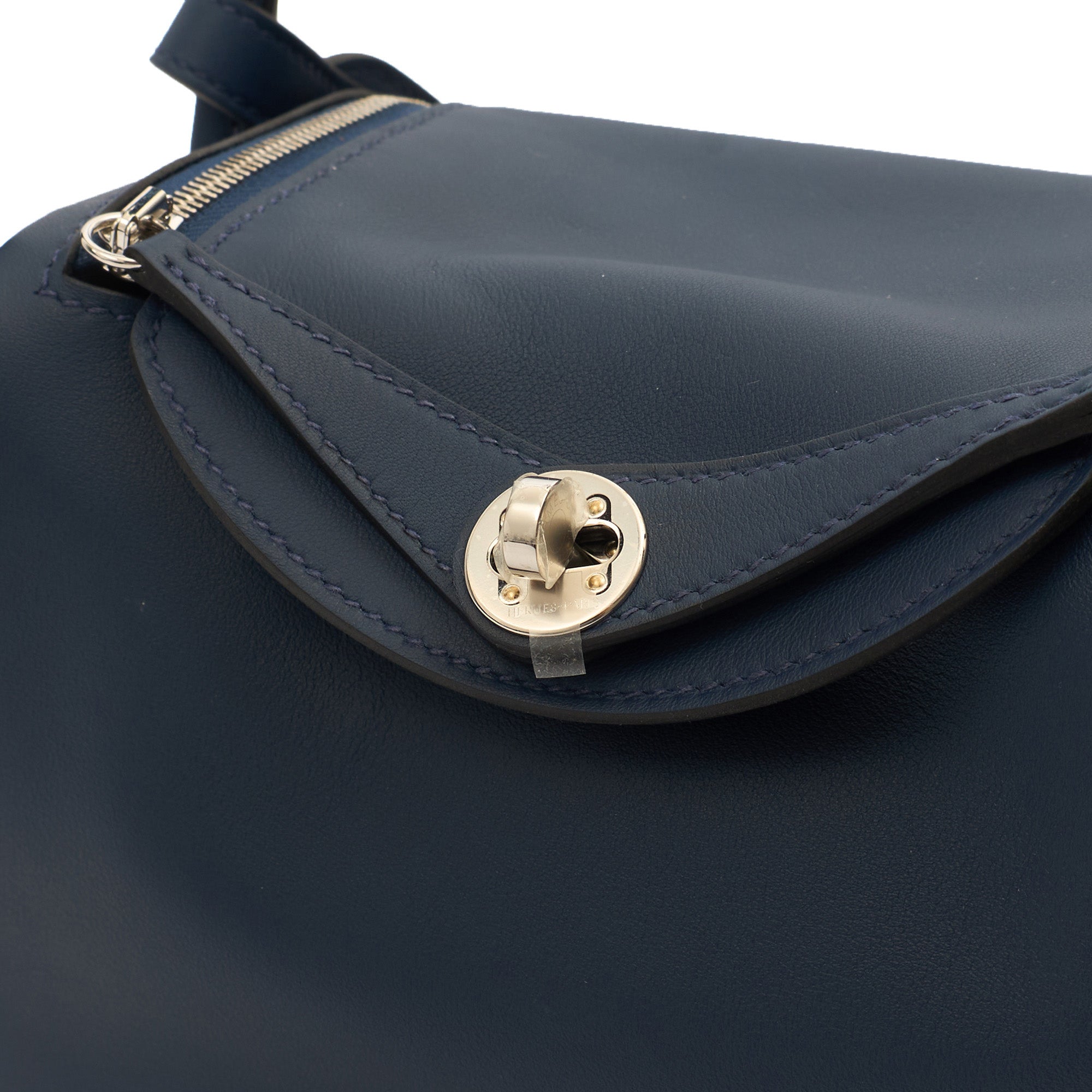 Hermes Cross Body Lindy - Mini in Bleu Encre, Swift (Gulli35) Leather