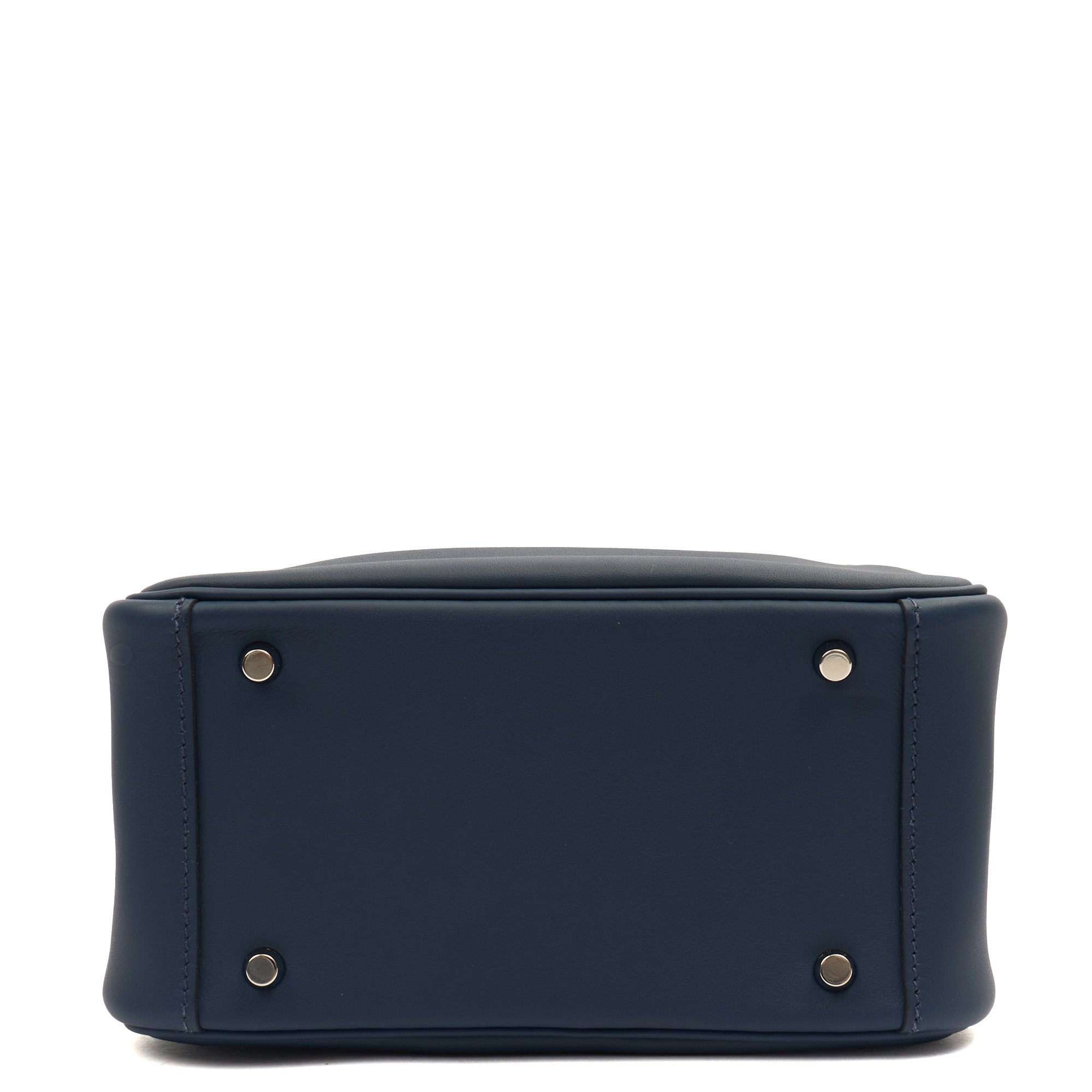 Hermes Cross Body Lindy - Mini in Bleu Encre, Swift (Gulli35) Leather