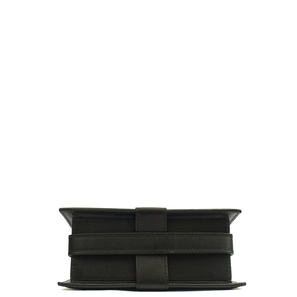 Jacquemus Mini Bag Le Chiquito Moyen in Black, Leather