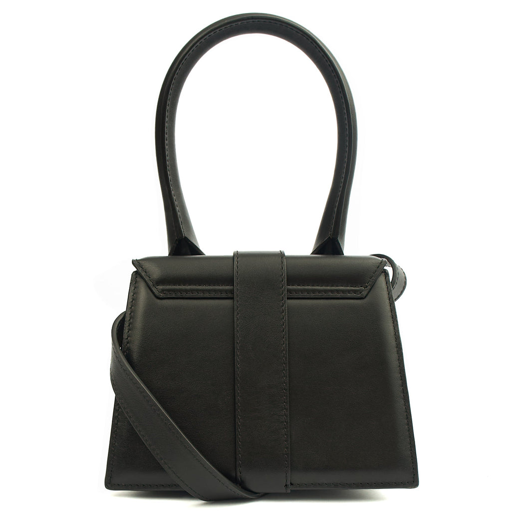 Jacquemus Mini Bag Le Chiquito Moyen in Black, Leather