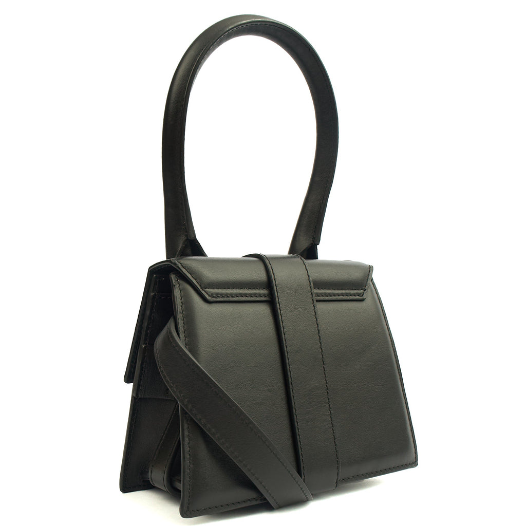 Jacquemus Mini Bag Le Chiquito Moyen in Black, Leather