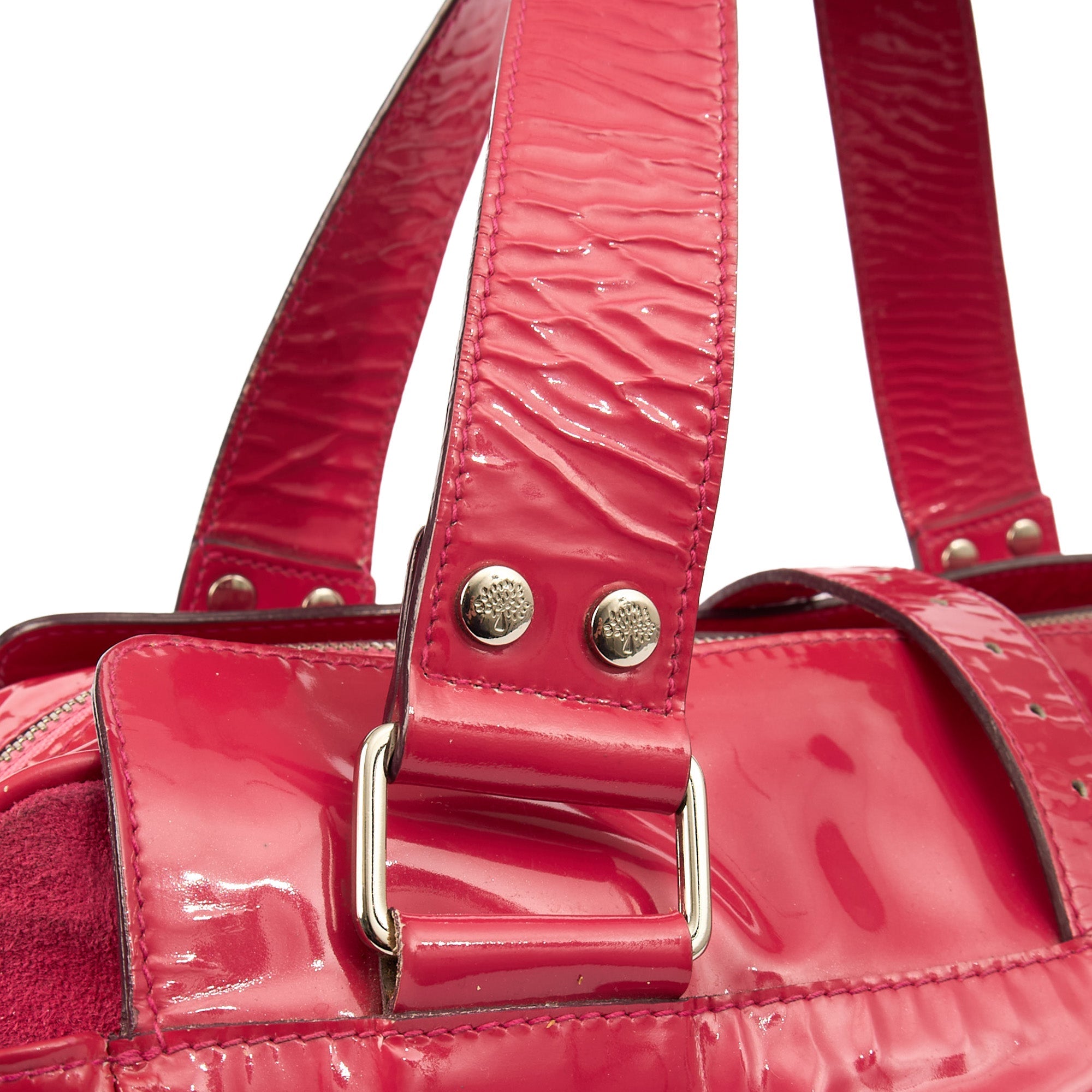 Mulberry Tote Mabel  in Pink, Patent Leather