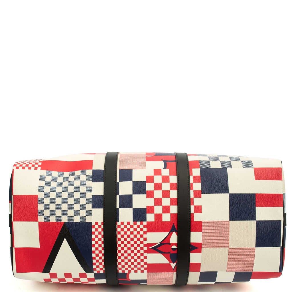 Louis Vuitton Soft Sided Keepall 50 Bandouliere in Multi, Canvas