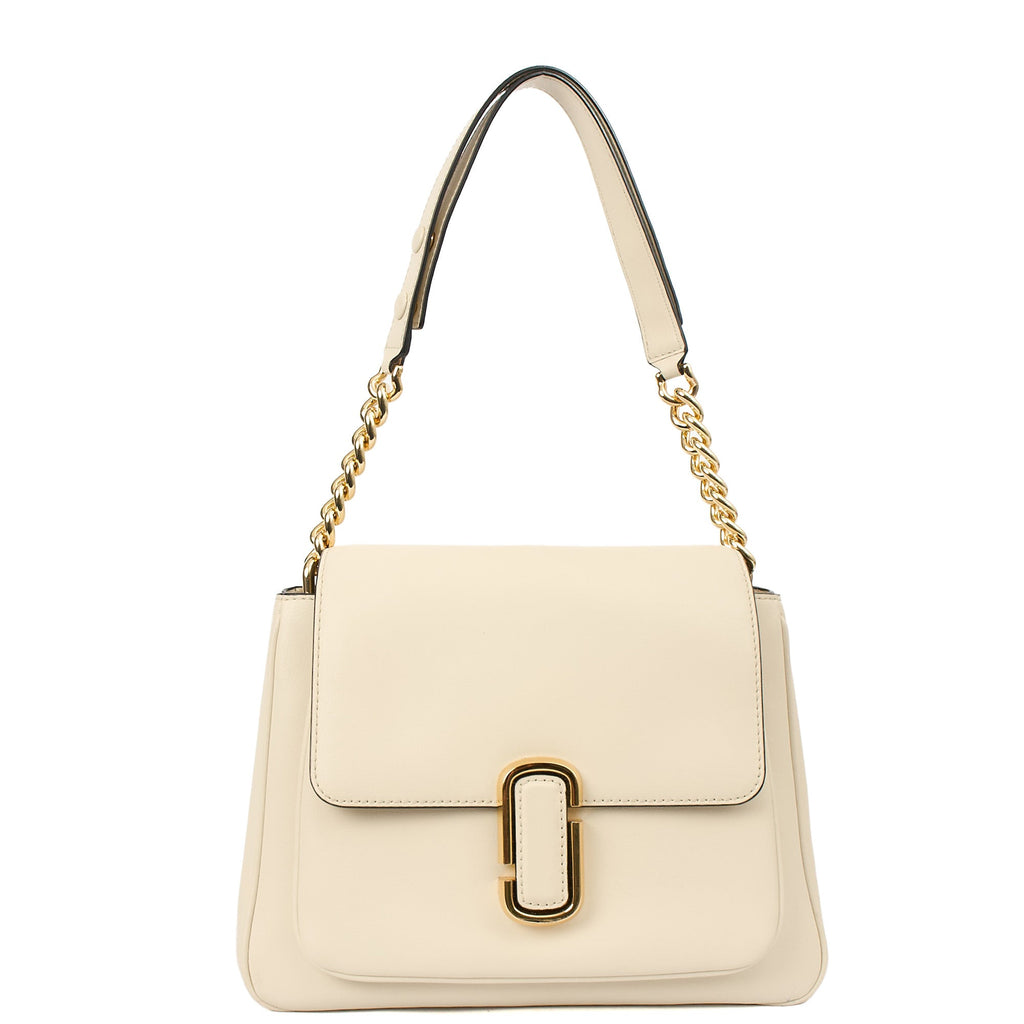 Marc Jacobs Shoulder Bag J Marc in Neutral, Leather