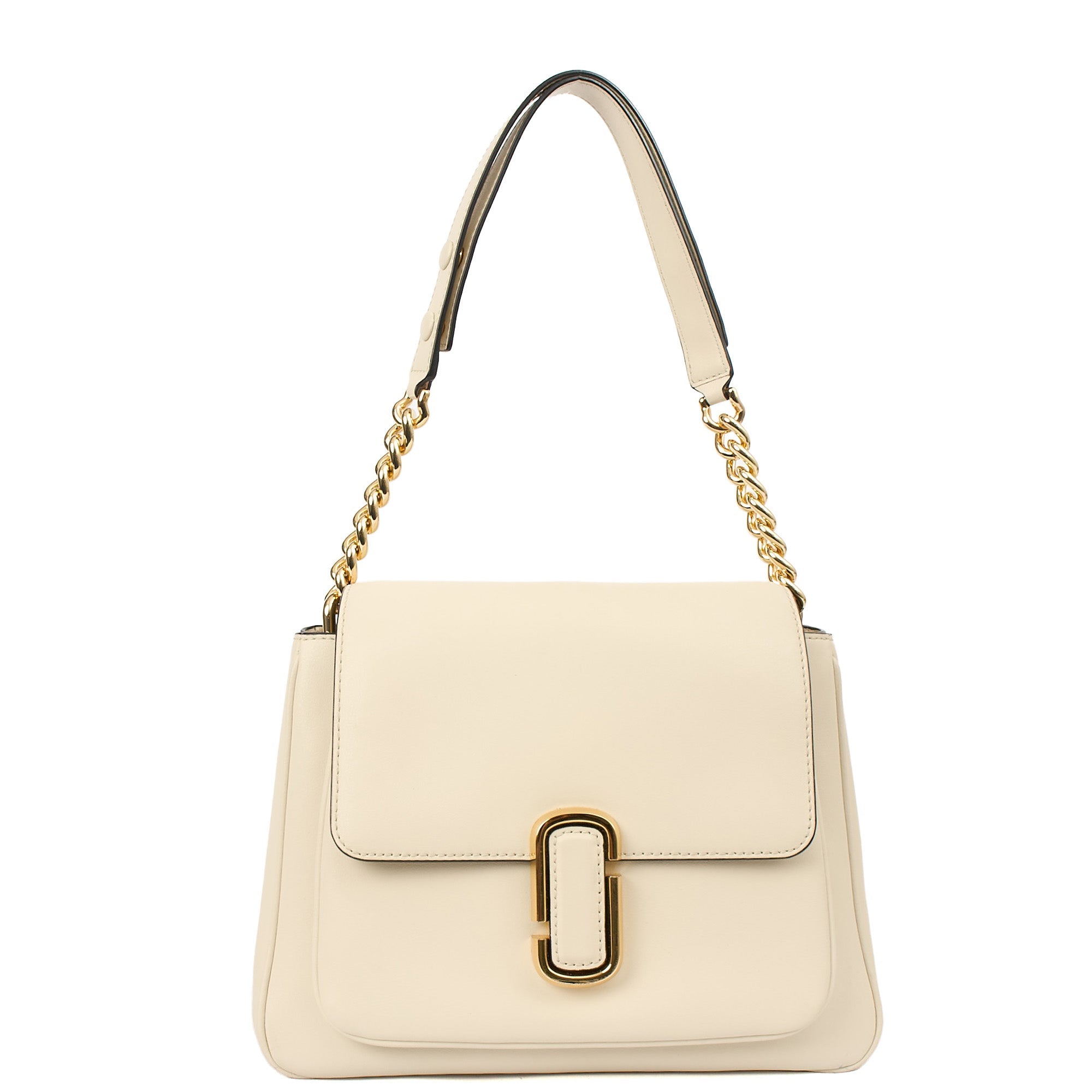 Marc Jacobs Shoulder Bag J Marc in Neutral, Leather