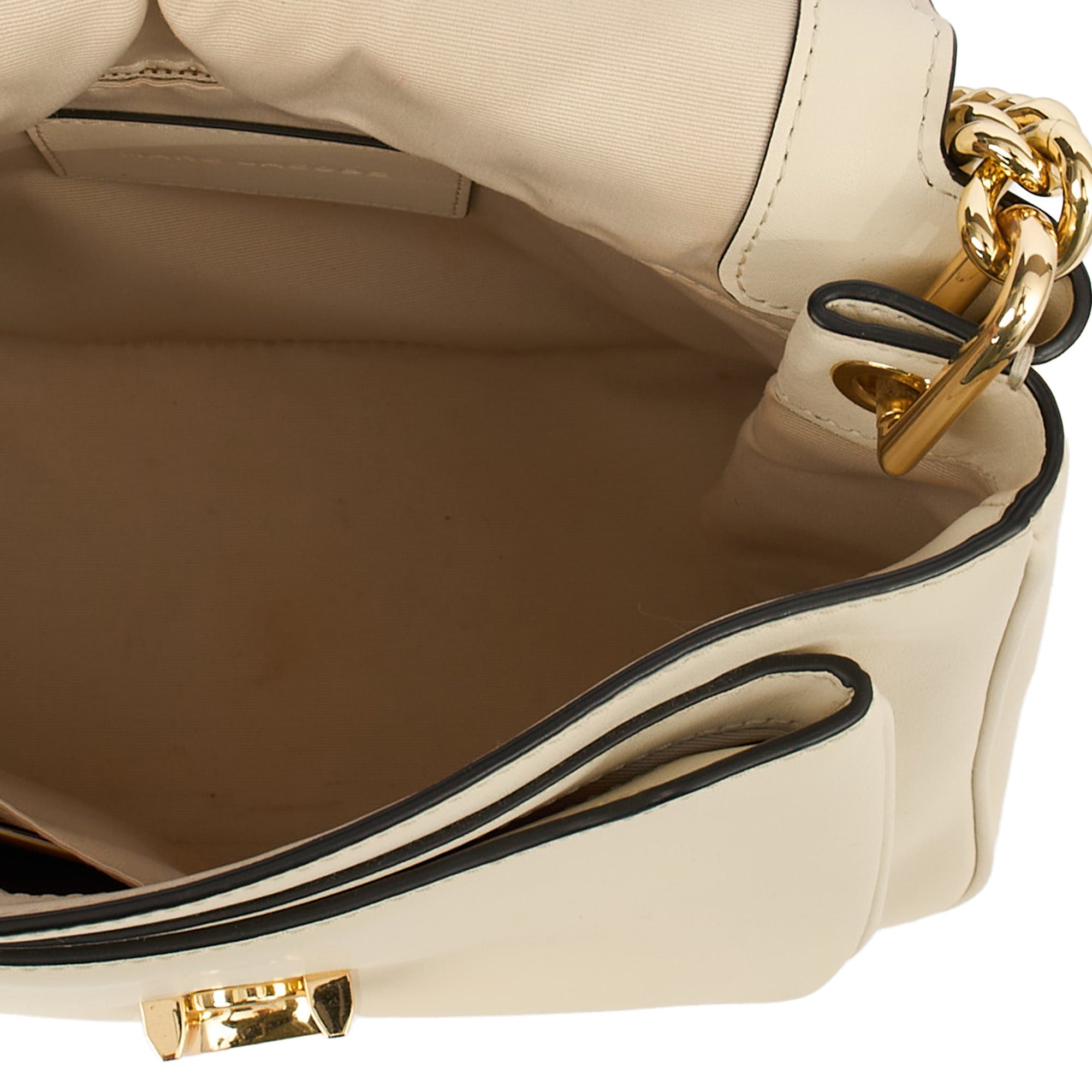 Marc Jacobs Shoulder Bag J Marc in Neutral, Leather