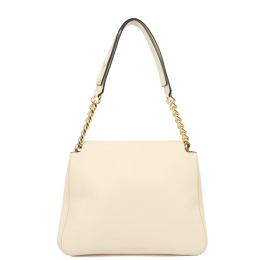 Marc Jacobs Shoulder Bag J Marc in Neutral, Leather