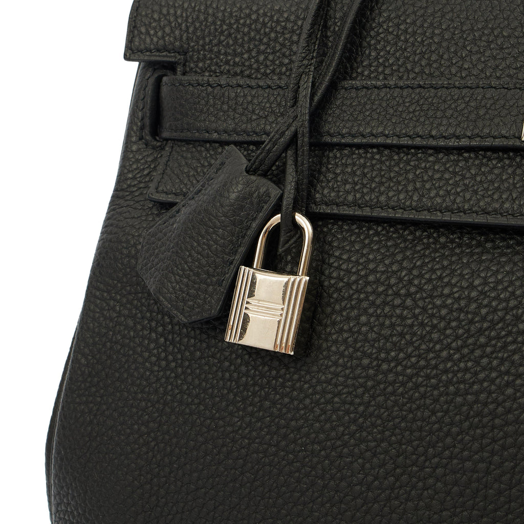 Hermes Cross Body Kelly 35 in Black, Togo Leather