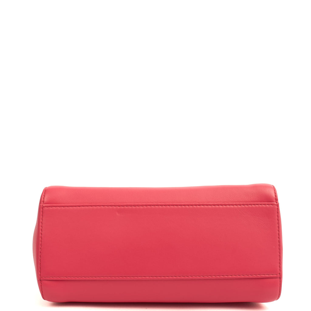 Fendi Top Handle Peekabo - Mini  in Pink, Leather