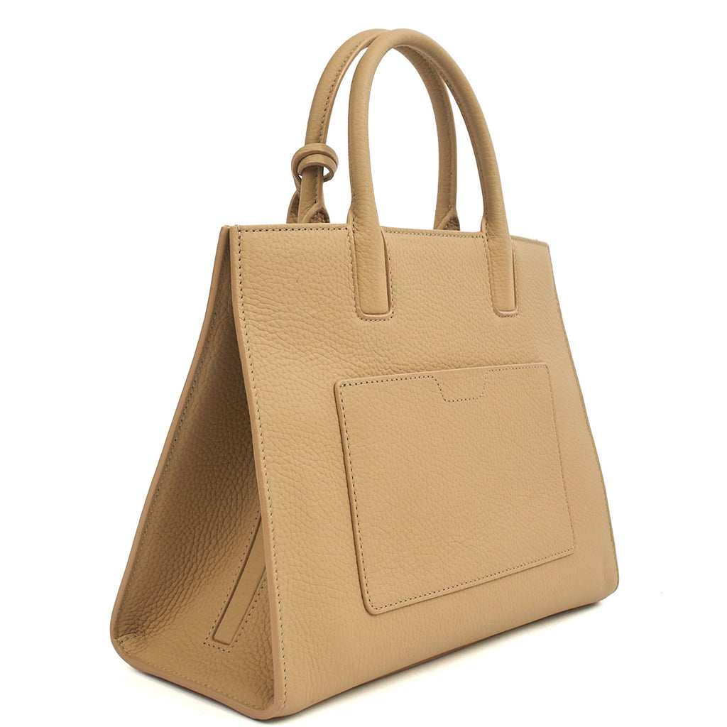 Burberry Tote Frances - Mini in Neutral, Leather