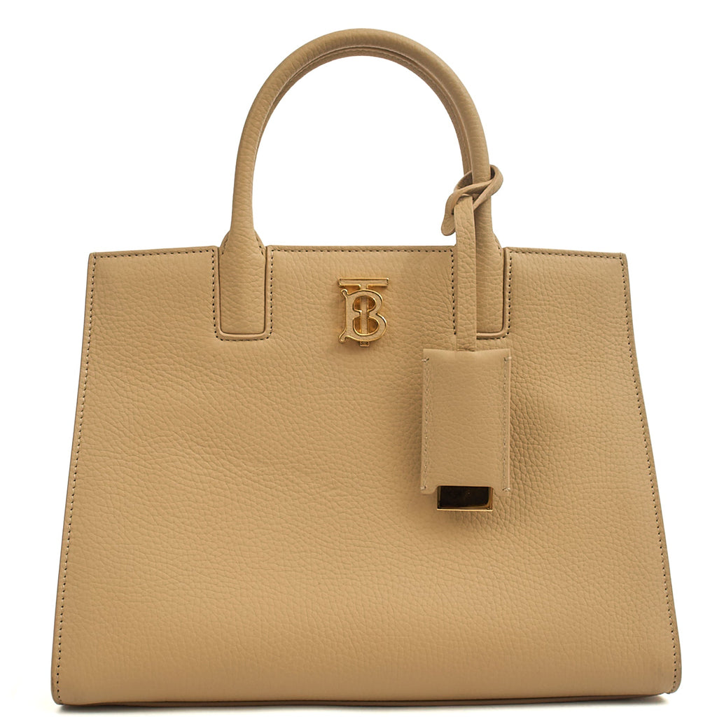 Burberry Tote Frances - Mini in Neutral, Leather