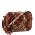 Gucci Shoulder Bag Soho  Disco Bag - Small in Red, Exotic Effect Leather