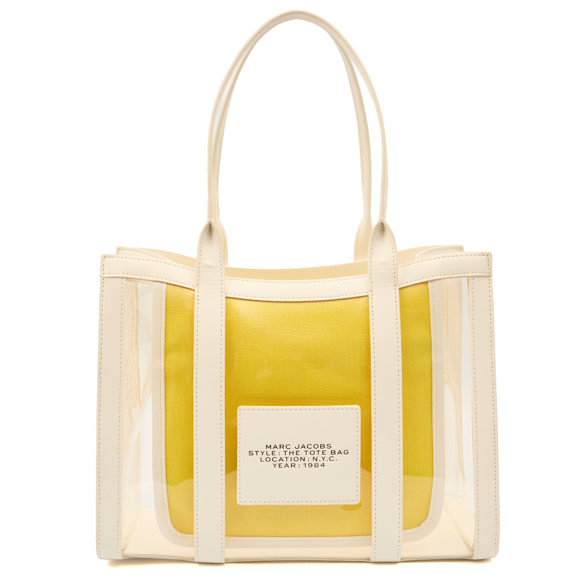 Marc Jacobs Tote The Tote Bag in White, Leather