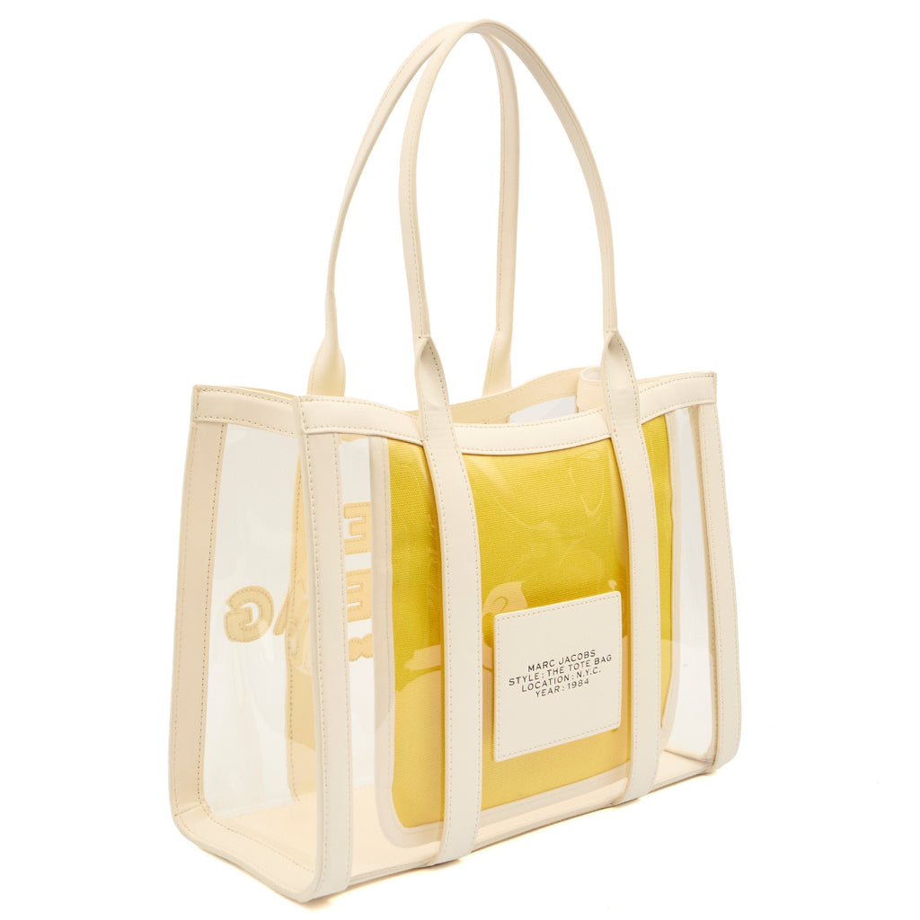 Marc Jacobs Tote The Tote Bag in White, Leather
